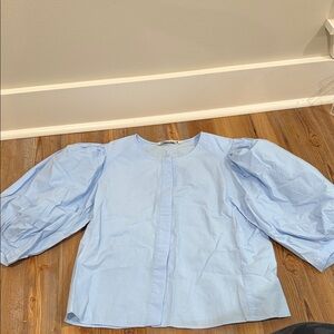 Blue Zara Top